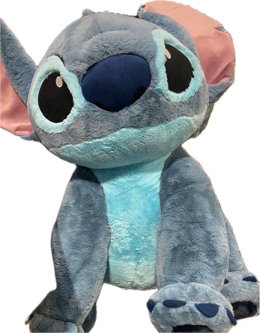 コストコ　スティッチ　特大　ぬいぐるみ　ブランケット入 ディズニー Disney