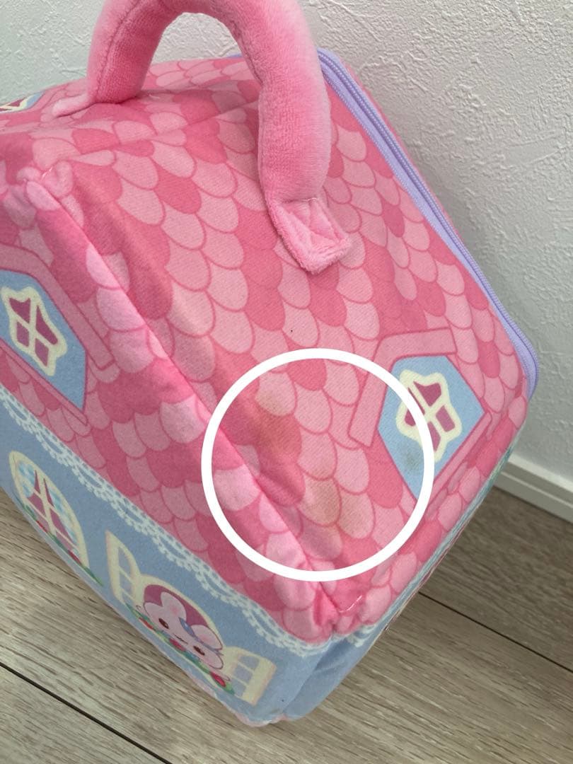 マザーガーデン うさもも おほしさまハウス ぬいぐるみ ハウス型収納ケース