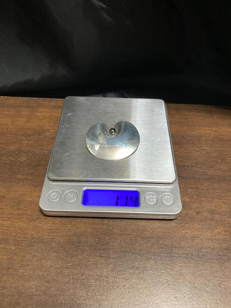 ジョージジェンセン ブローチ ヘマタイト スイレン シルバー925 351