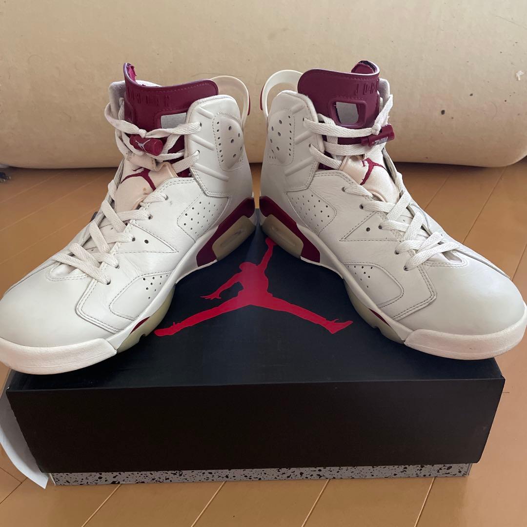 Air Jordan 6 マルーン