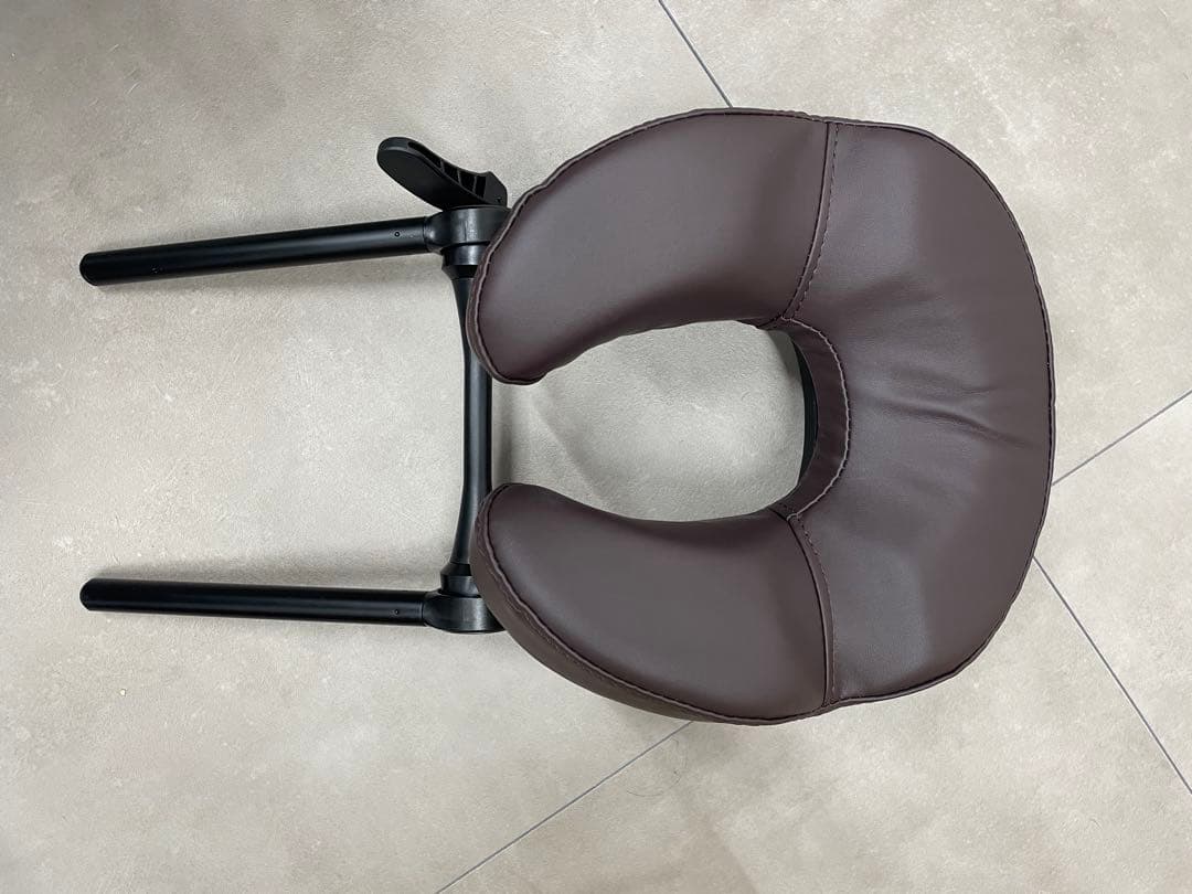 【極美品】昇降式電動ベッド 低反発 幅70cm エステ 整体 ブラウン