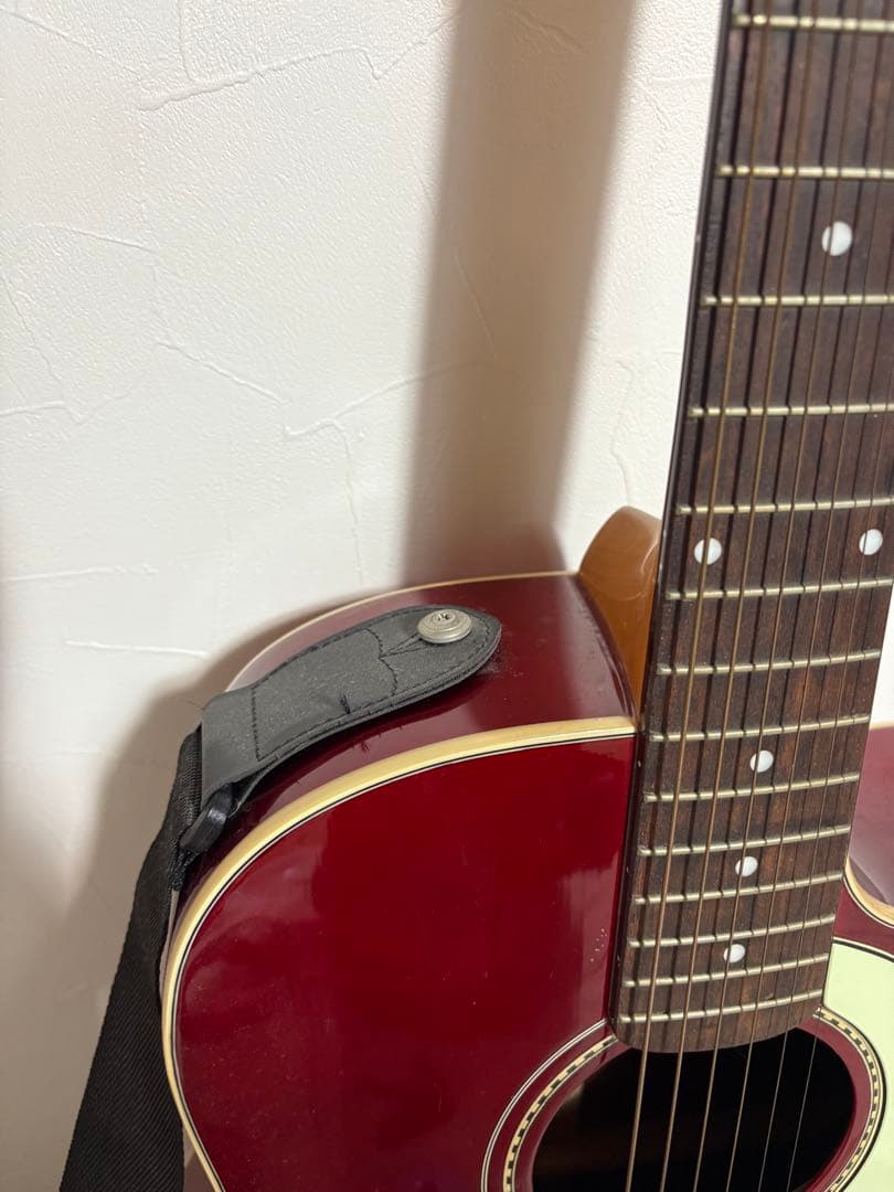 Fender アコースティックギター 赤