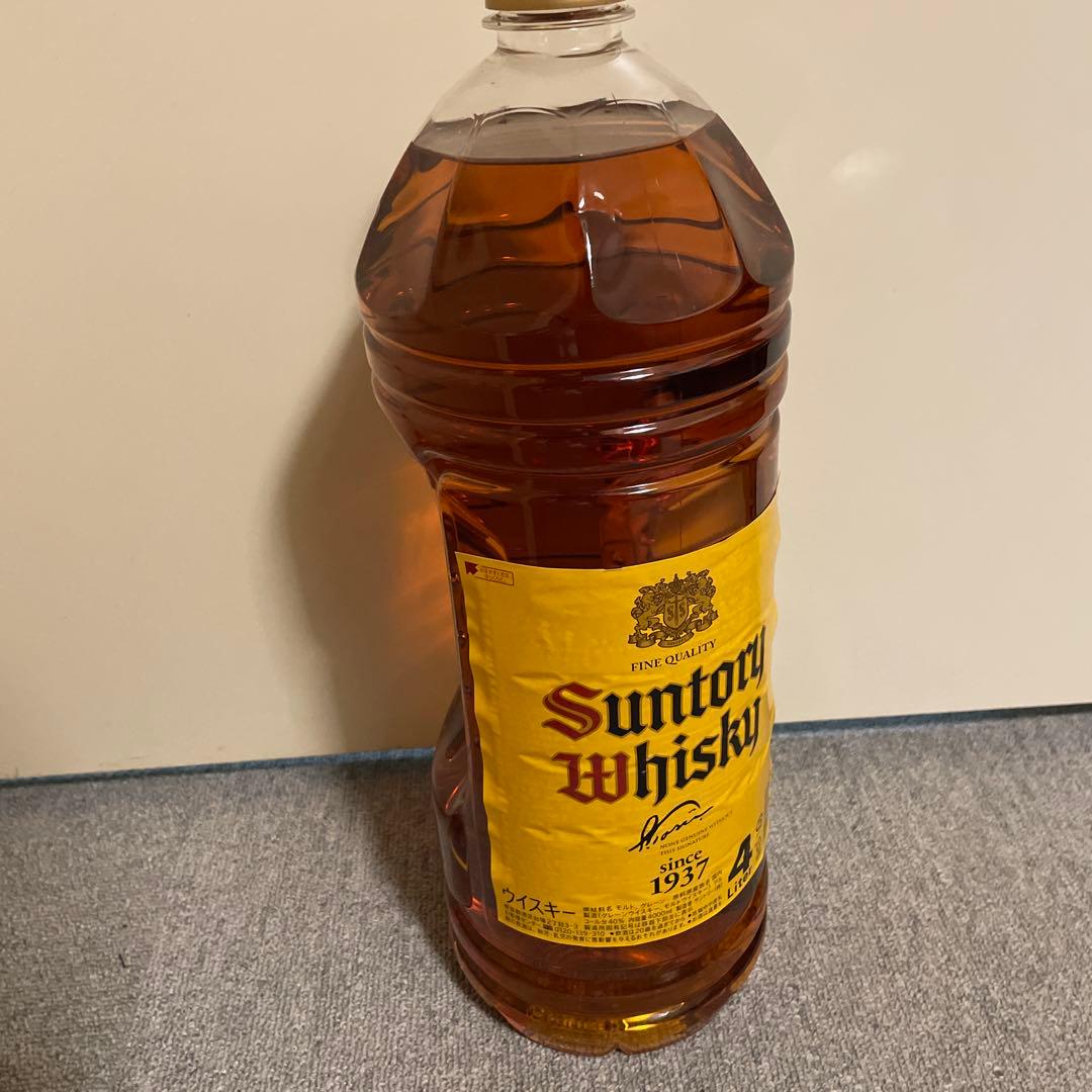 サントリーウイスキー 角4リットル