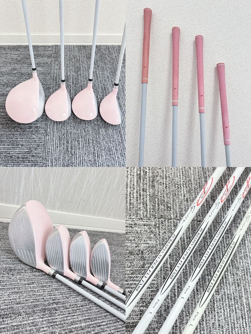 超豪華❗️Pure Spin 初心者 レディース ゴルフ クラブフルセット