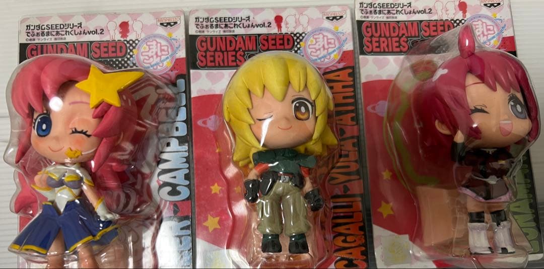 ガンダムSEEDシリーズ でふぉるまにあこれくしょん　ガガリ　ルナマリア　ミーア