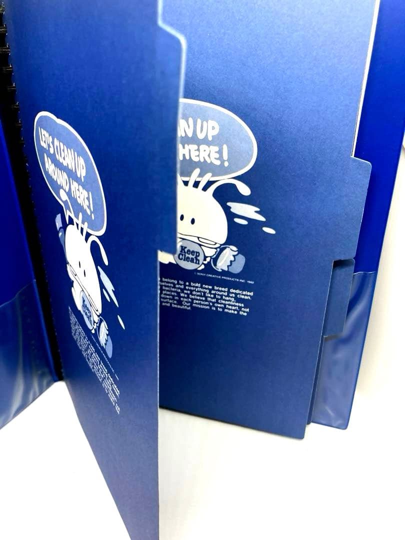 【昭和レトロ】当時物 未使用 BAIKIN-KUN バインダー バイキンくん