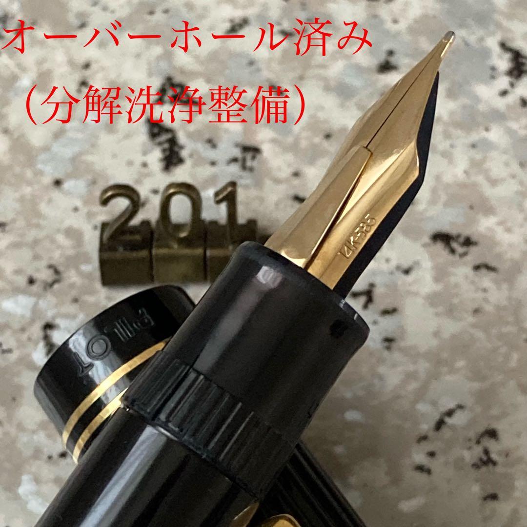 #201 オーバーホール済み パイロット PILOT ジャスタス 14k