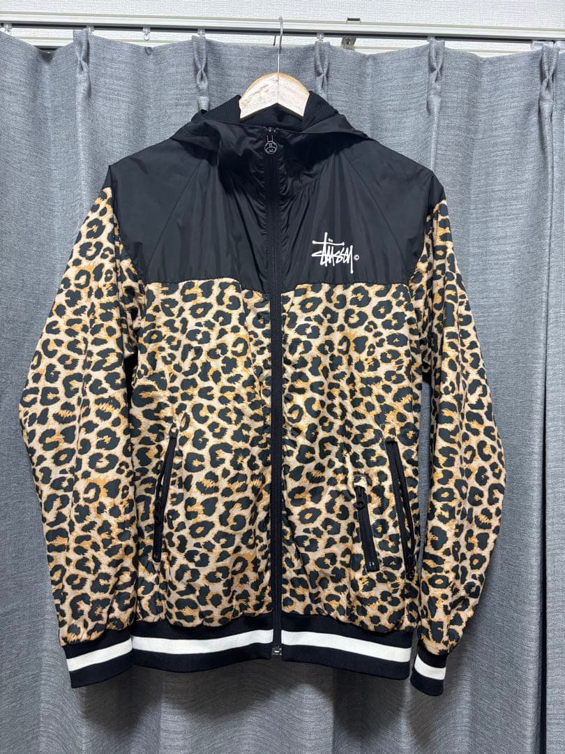 【希少】Stussy レオパード　ナイロンジャケット