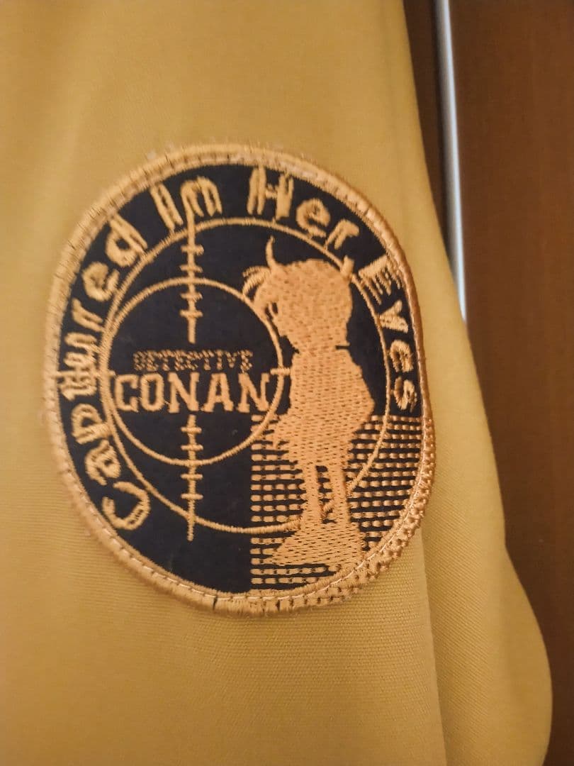 【希少品】名探偵コナン　劇場版　瞳の中の暗殺者　スタッフパーカー　アウター