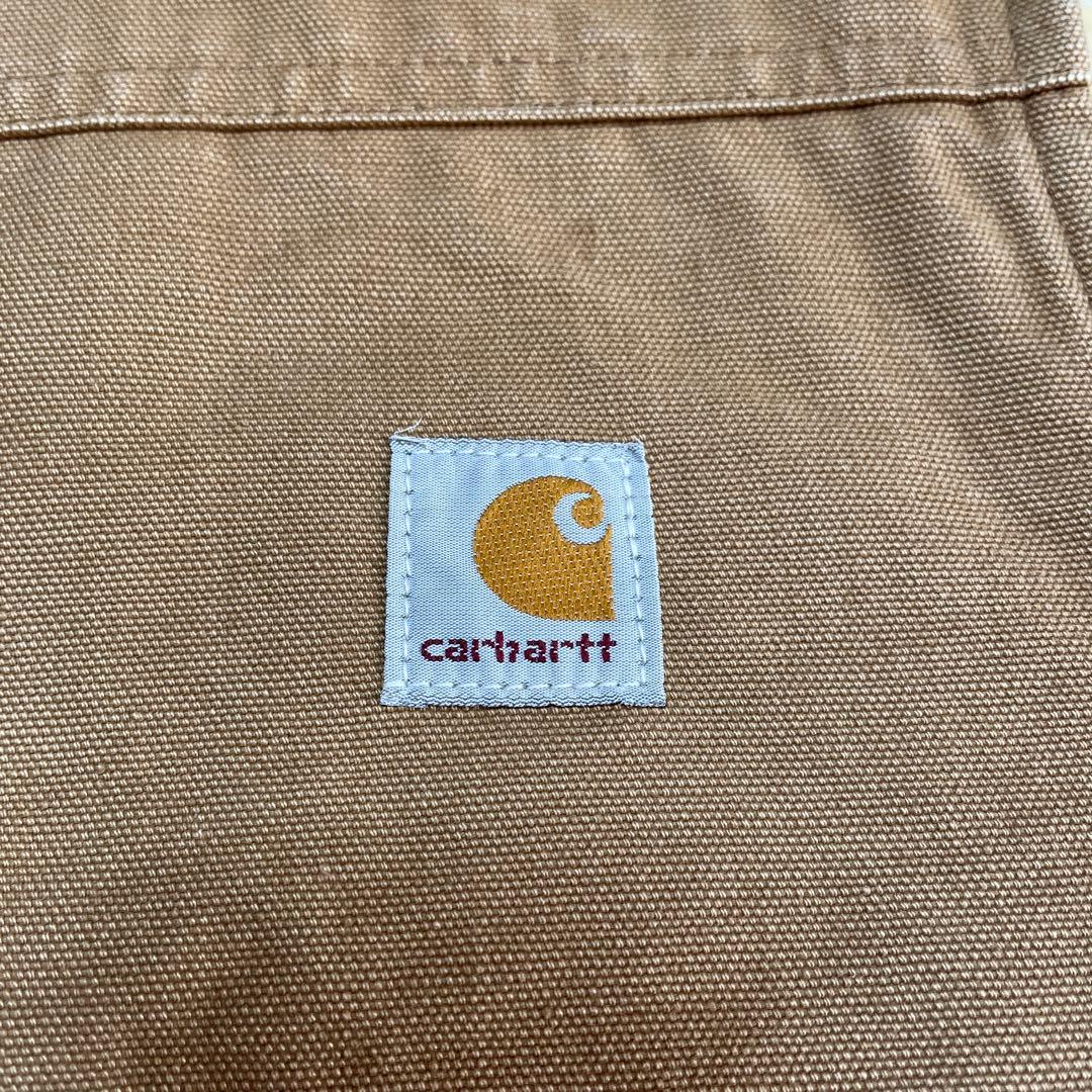 カーハート　ブラウンダックボアベスト　made in USA