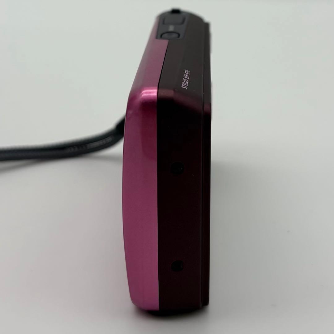 【美品】OLYMPUS オリンパス VH-410 ピンク コンデジ 動作確認済み
