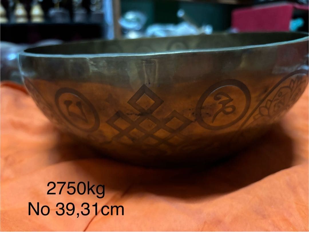 2025 シンギングボウル ゴング no39 31cm 2750g