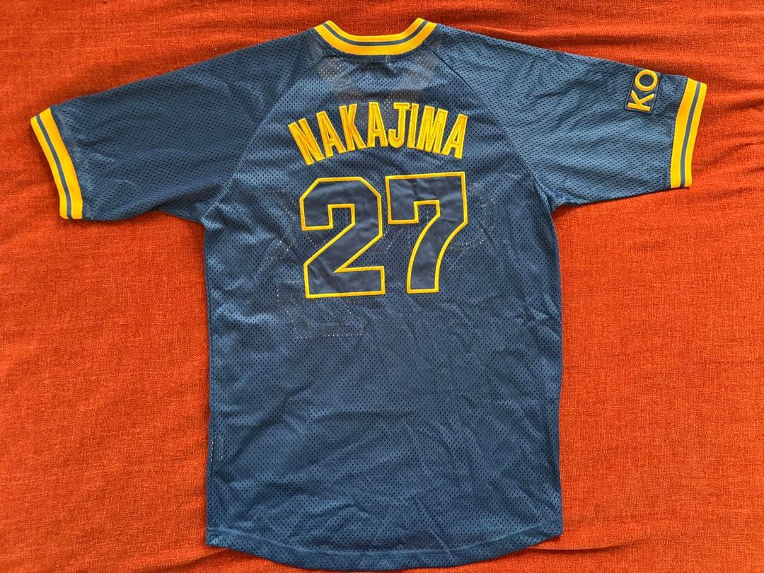 ORIX BlueWave 27 中嶋聡 ユニフォーム