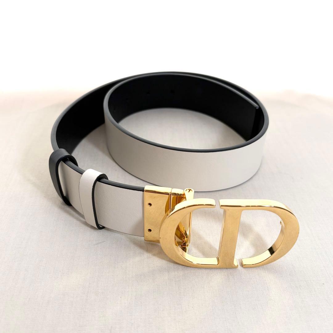 【美品】✨ DIOR ✨ 30Montaigne ロゴ リバーシブル レザー