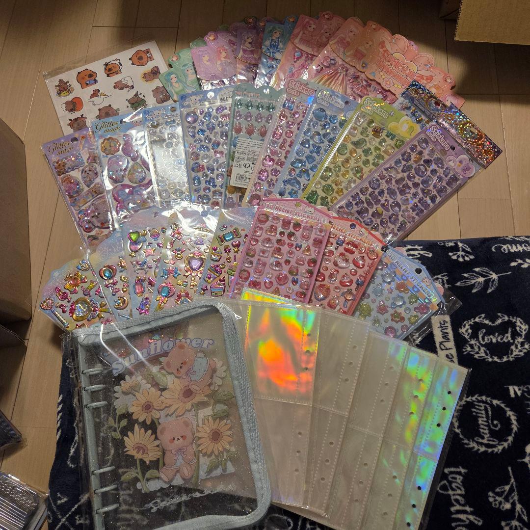 シール26セット＋A5バインダー＋リフィル セット