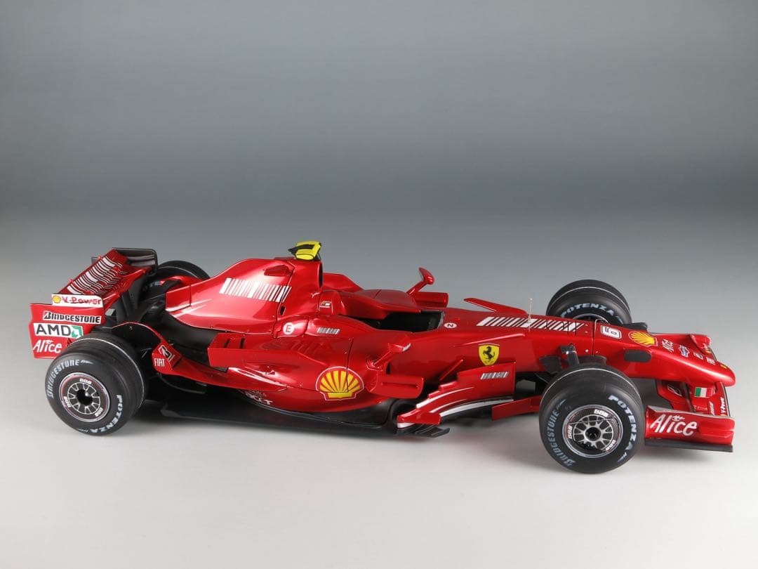 フジミ1/20 f2007 ブラジルGP k.ライコネン