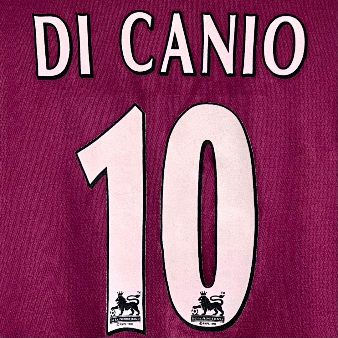 【当時物】99-01 ウェストハム ♯10 ディカーニオ【L-XL相当】ホーム
