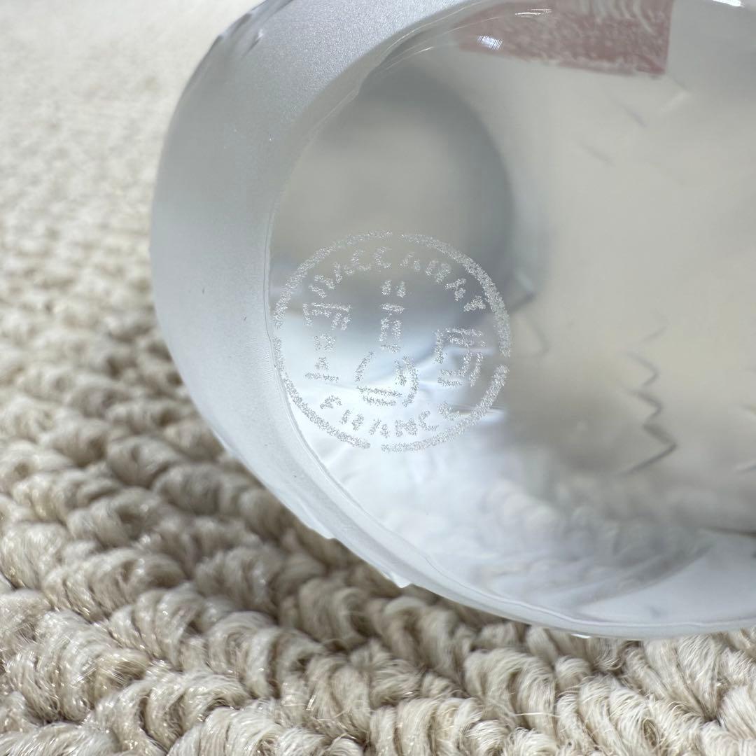 Baccarat ガラス製 鳥の置物 バカラ 鳥 バード フィギュリン ひよこ