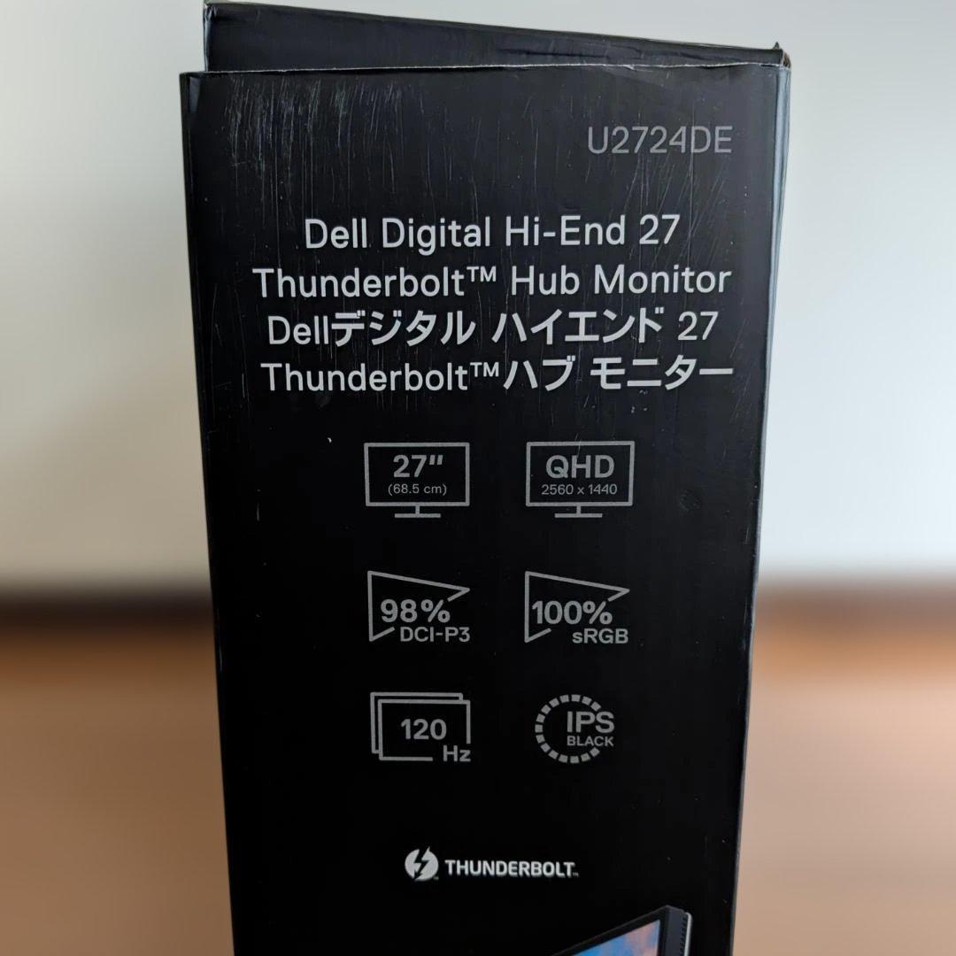 Dell U2724DE ハイエンド Thunderbolt ハブモニター 27