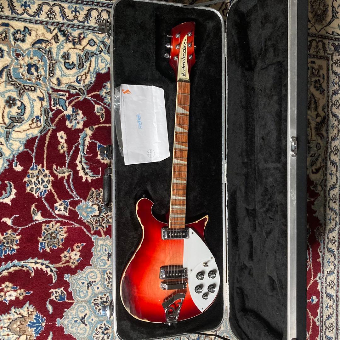 激レア逸品　Rickenbacker 620 FG Fireglo ハードケース