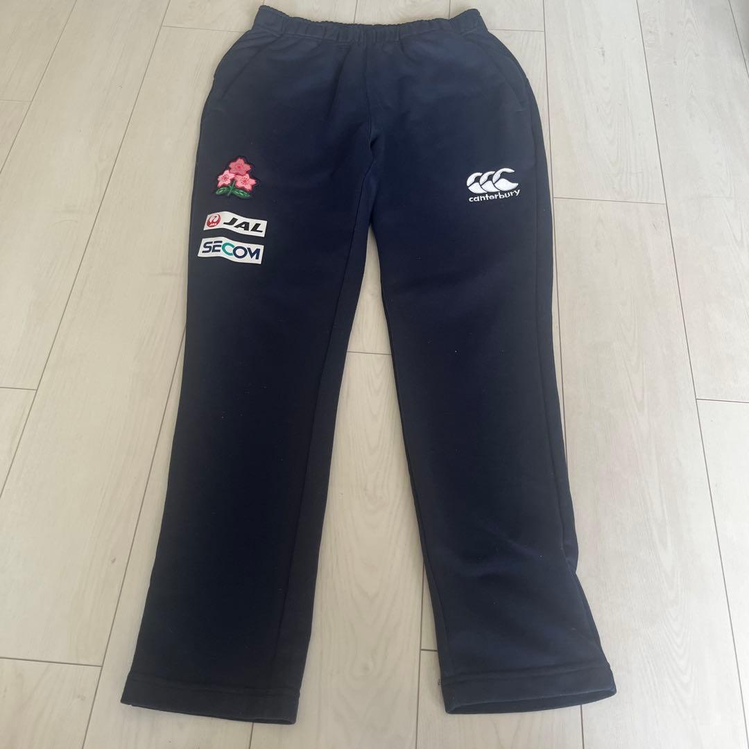 canterbury 黒 M ウォームアップパンツ