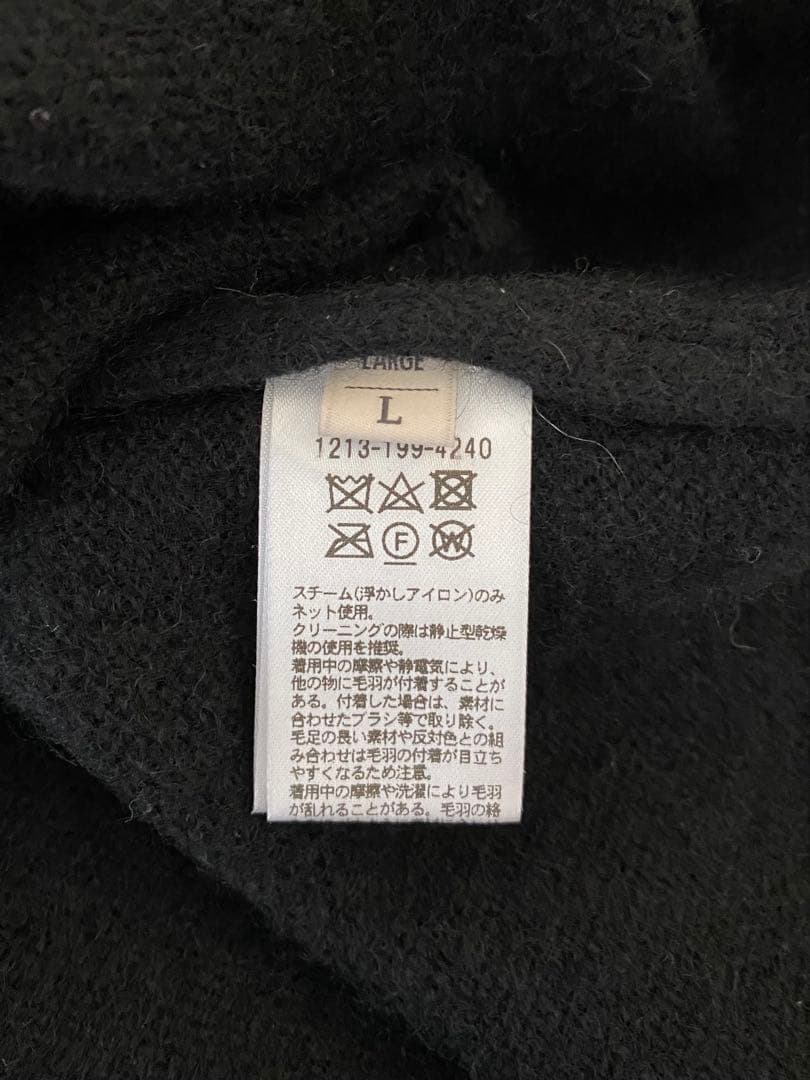 ビューティアンドユース ユナイテッドアローズ　ヤク クルーネック ニット L