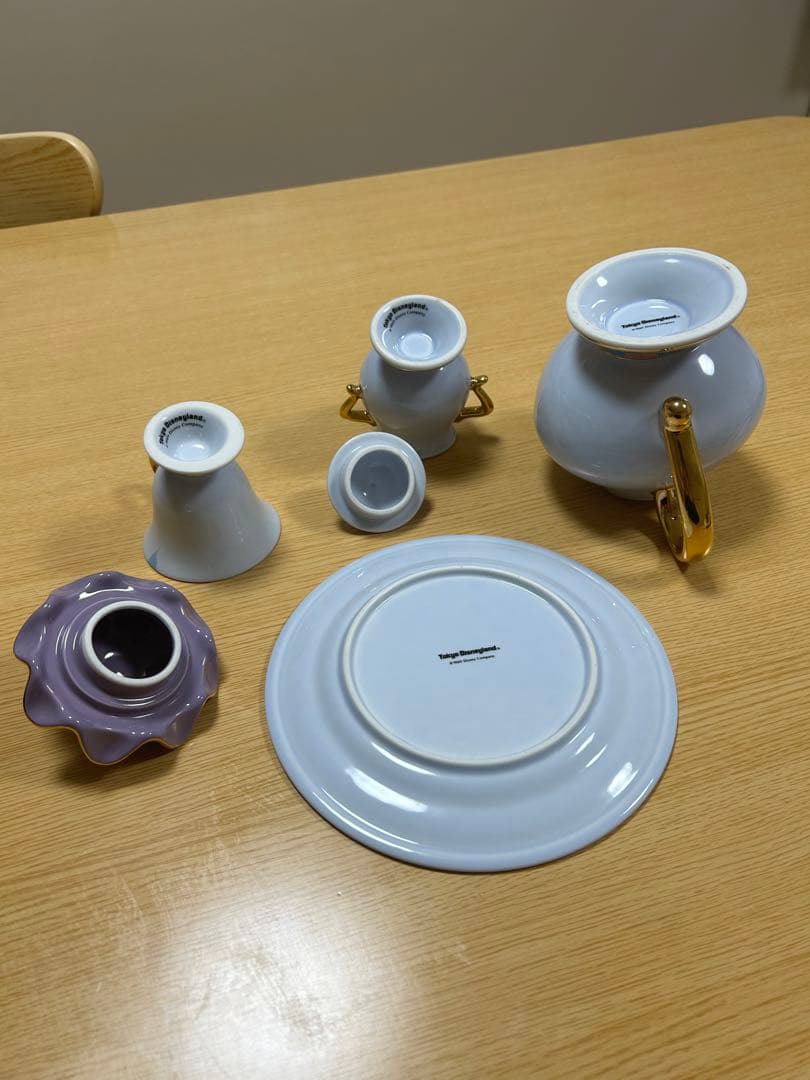 レア 東京ディズニーランド ポット夫人 チップ セット