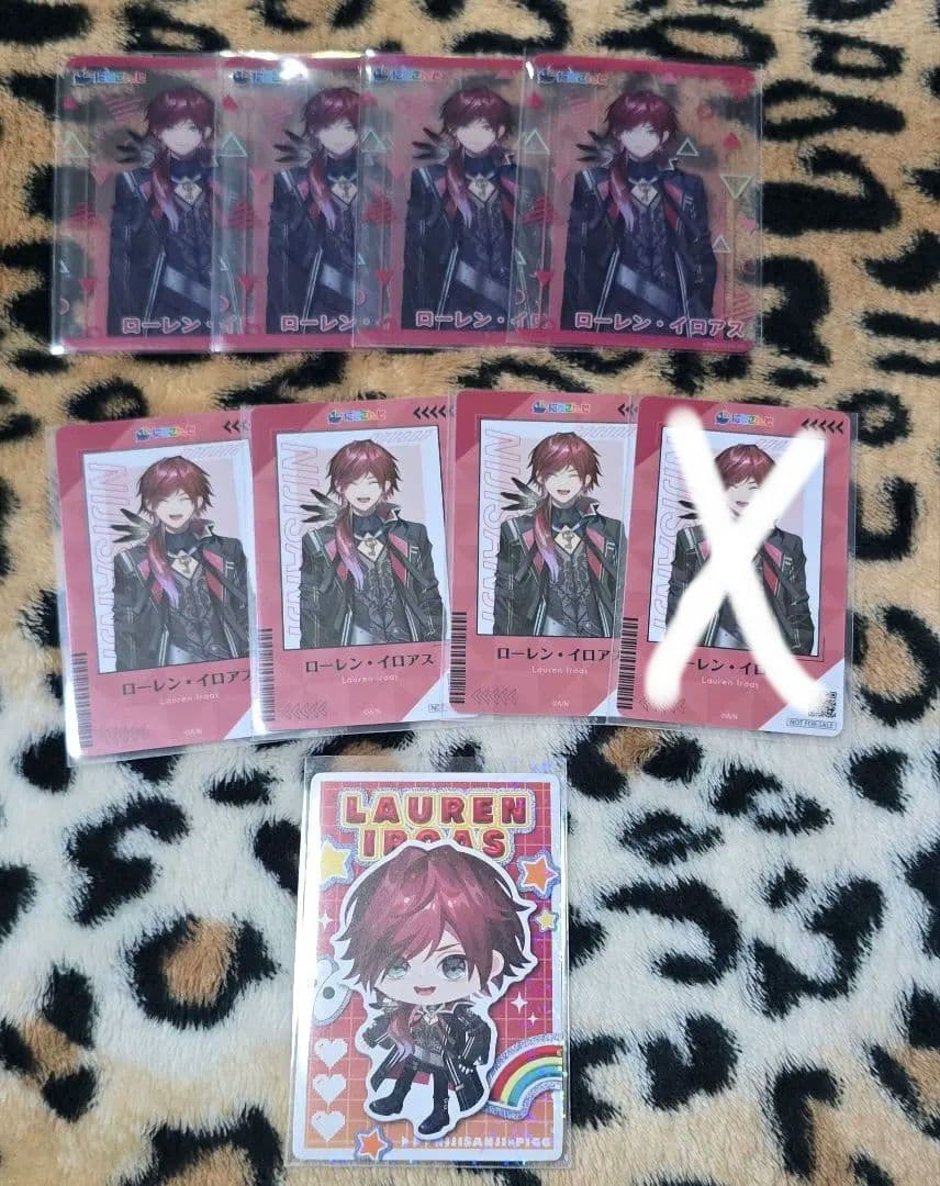にじさんじ ローレン・イロアス チェキ類 まとめ売り