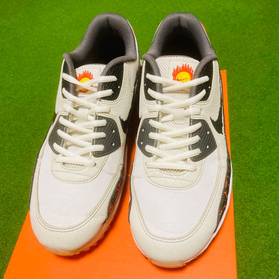 美品 NIKE AIR MAX 90 GOLF NRG 24cm ゴルフシューズ