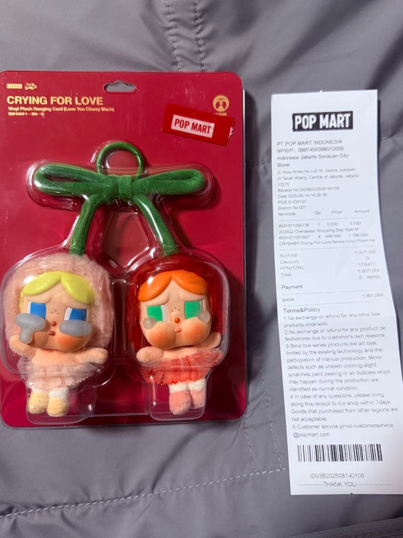 POPMART CRYING FOR LOVE CHERRY 正規品