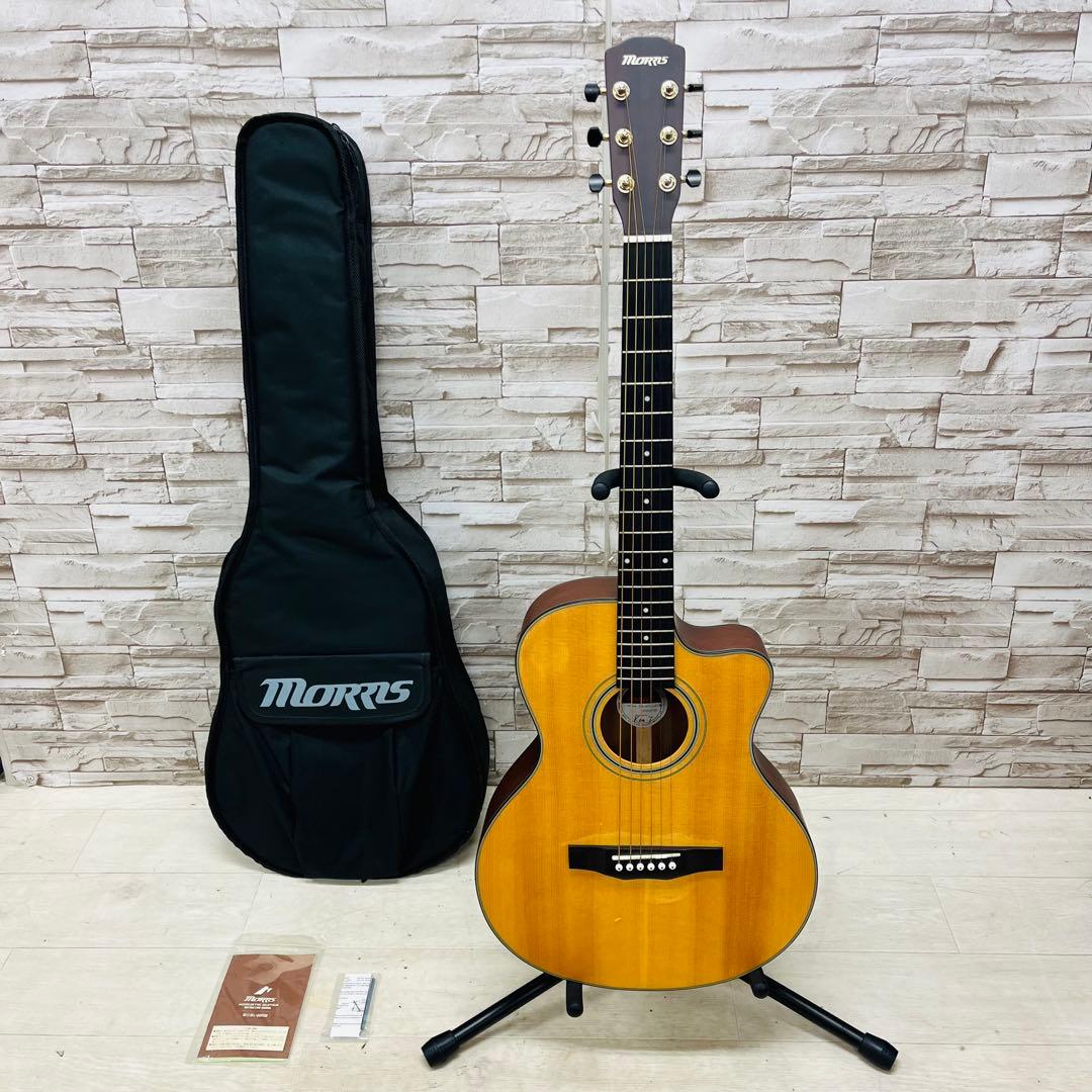 Morris オーケストラシェイプミニアコースティックギター SA-401NAT