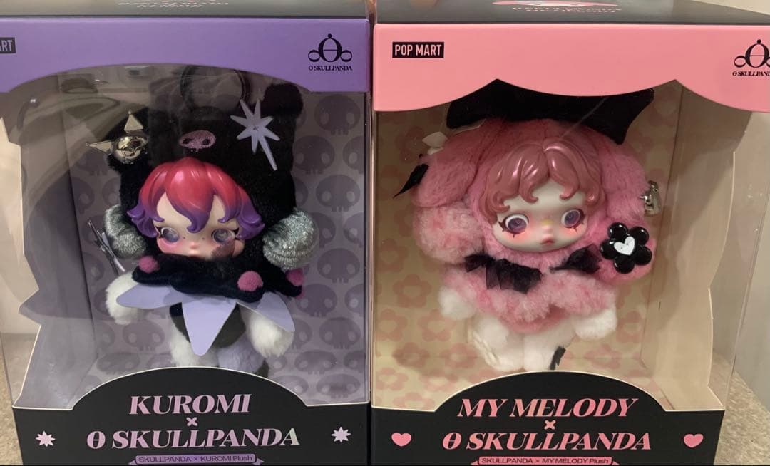POPMART スカルパンダ マイメロ クロミ