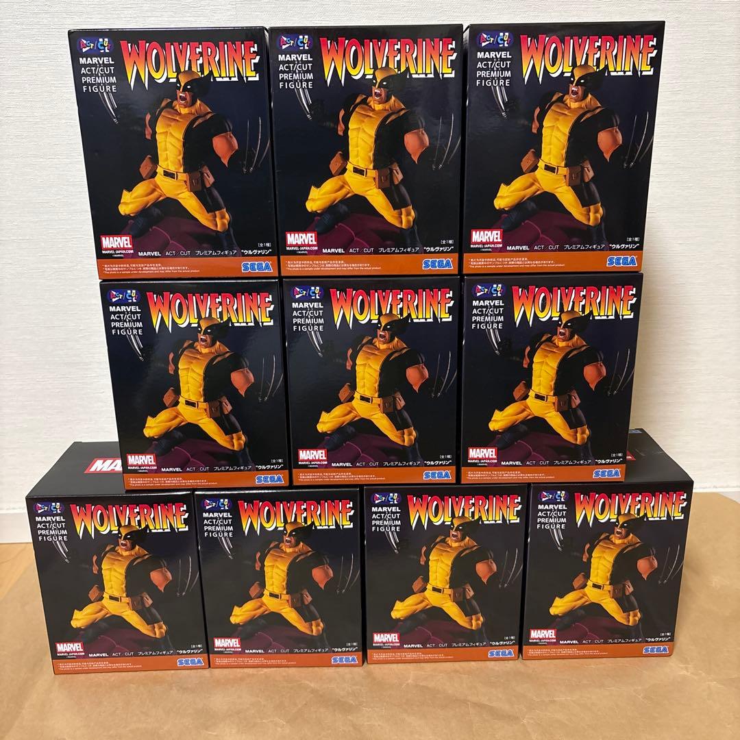 MARVEL ACT/CUT プレミアムフィギュア　ウルヴァリン　10点