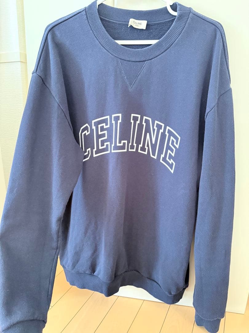 CELINE ロゴ　トレーナー　スウェット　S