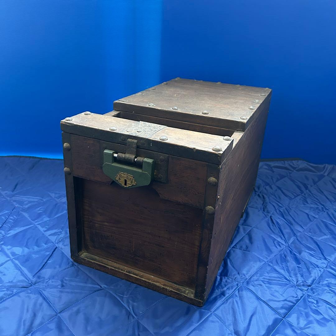 蔵出品⑤ 賽銭箱 銭函 銭箱 木製 工芸品 アンティーク