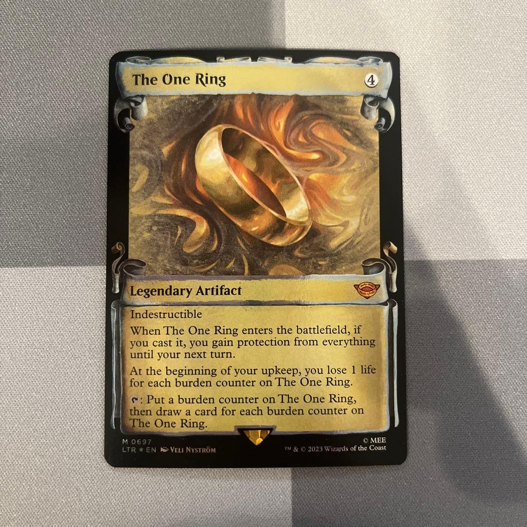 MTG 一つの指輪　The One Ring シルバーfoil 銀幕foil ①