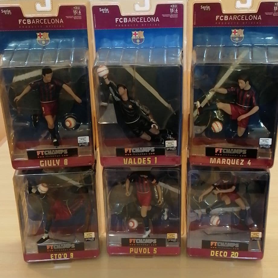 FC バルセロナ　フィギュア6セット