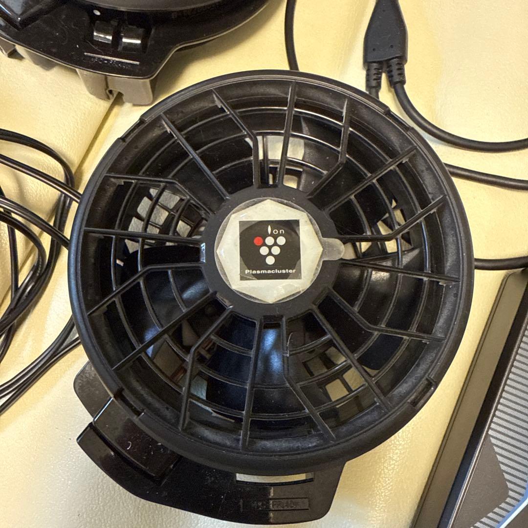 空調ファン、24Vバッテリー、充電器フルセット