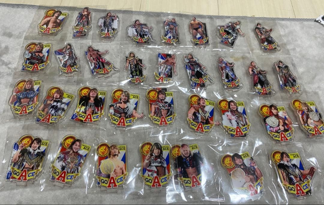 新日本プロレス　棚橋弘至 アクリルスタンド33種セット　バラ売り可能