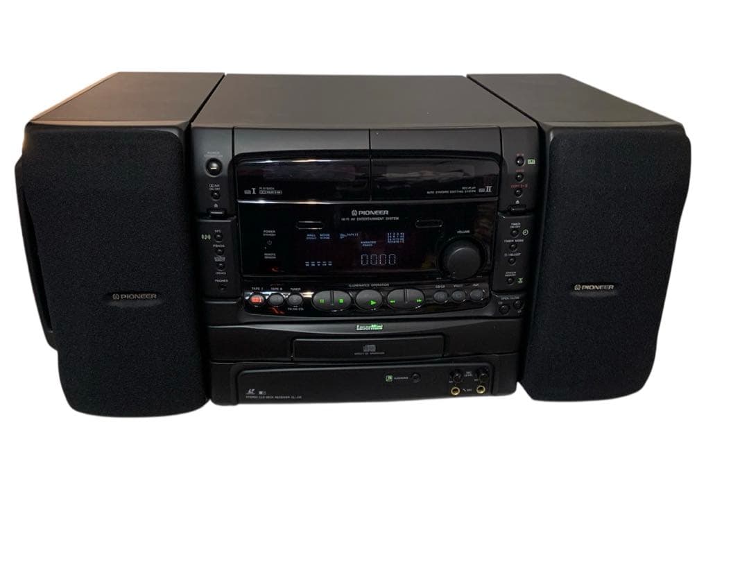 PIONEER private X-AV3 LD ミニコンポ　ジャンク　スピーカ