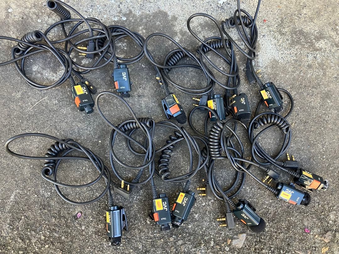 12個セット　JVC インカム　コントロールマイクロフォン　トランシーバー