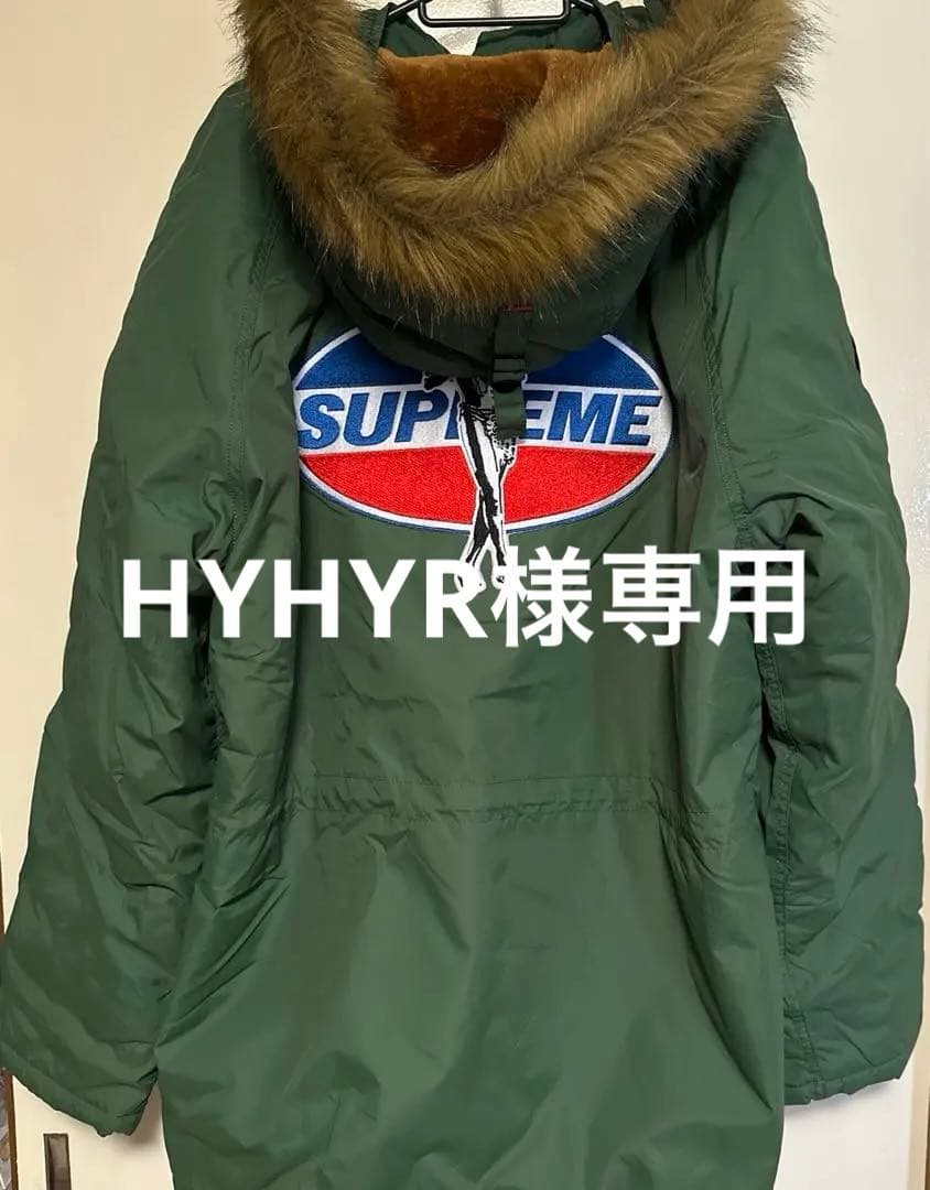 Supreme × HYSTERIC GLAMOUR モッズコート　メンズ　L