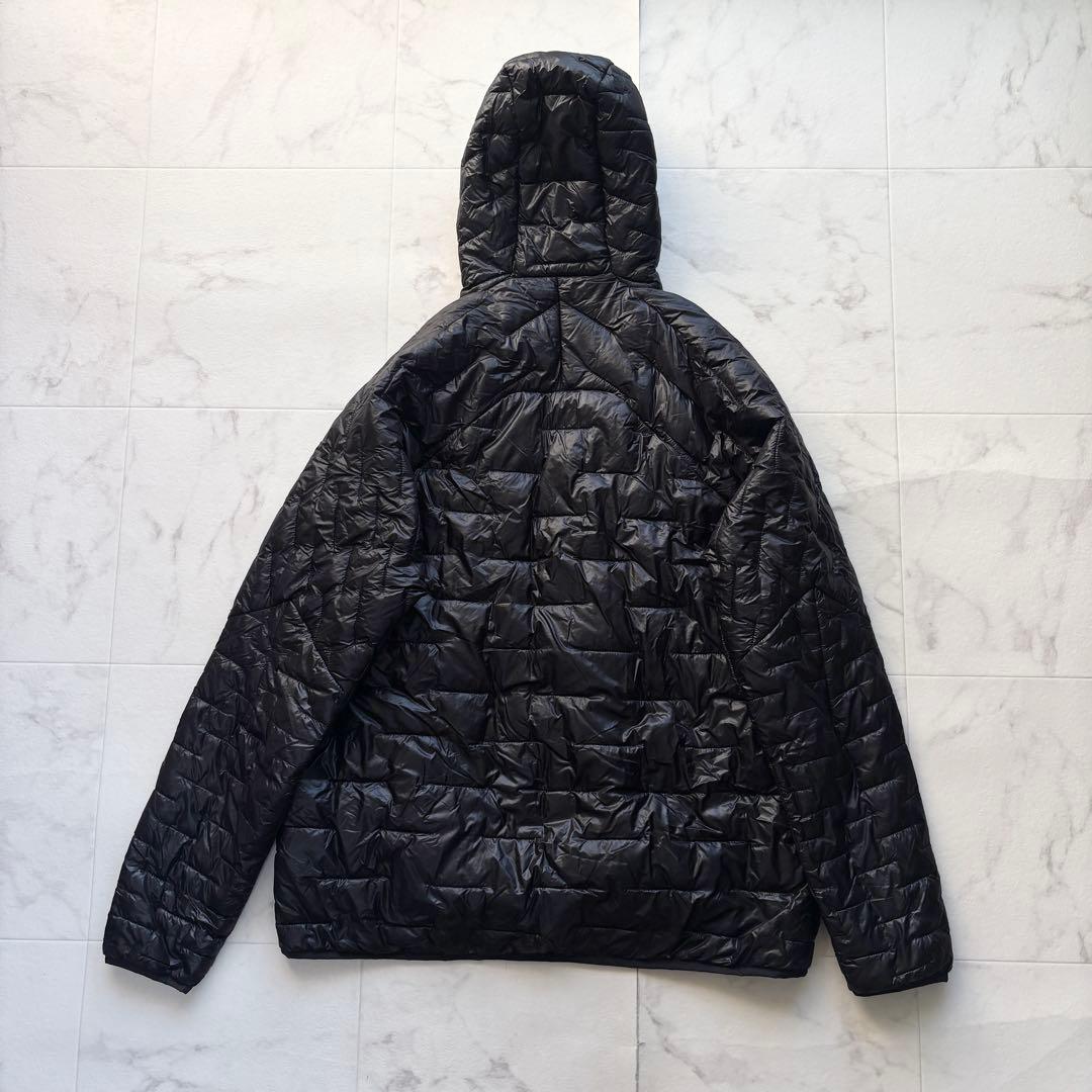 美品 パタゴニア マイクロパフフーディ プリマフィル ブラック XL