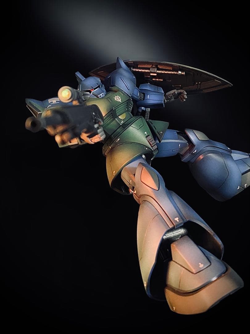 ガンプラ HGUC 1/144ゲルググ アナベル•ガトー専用機 完成品