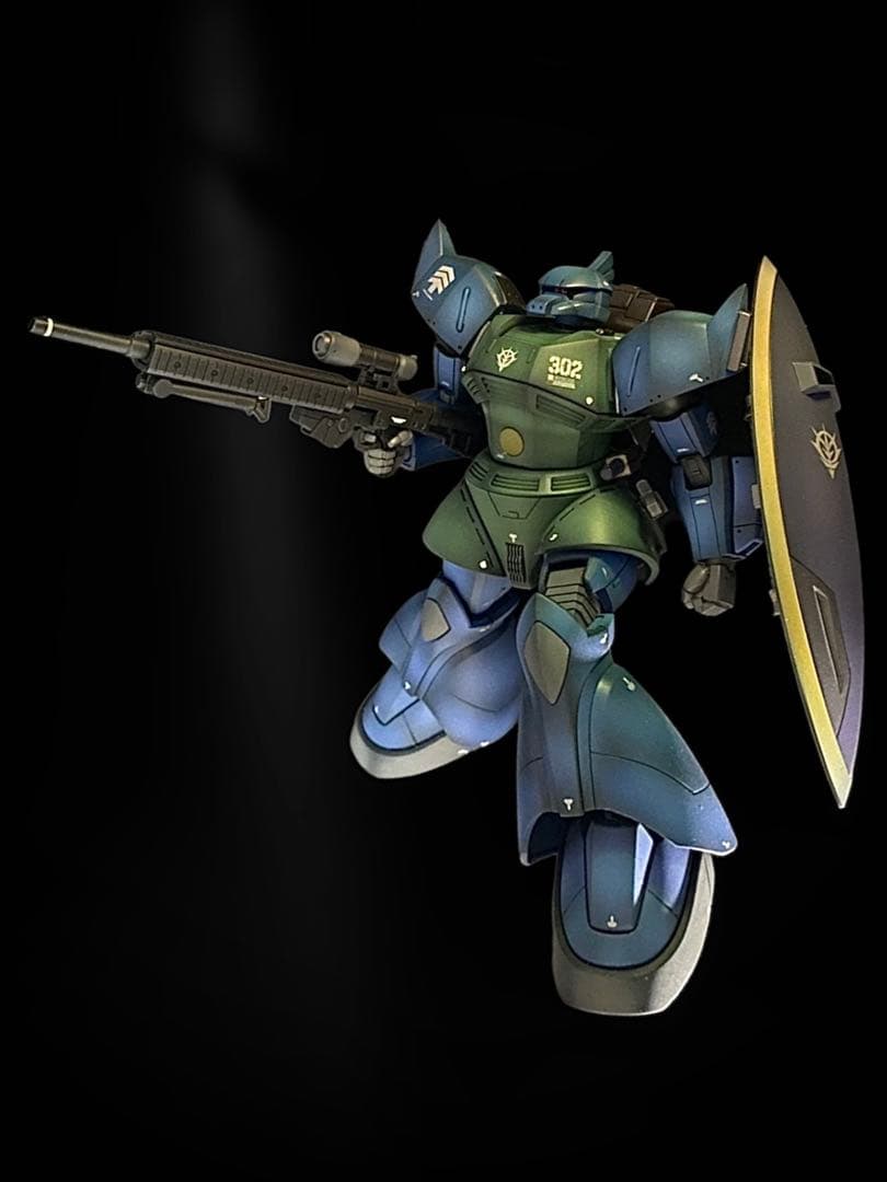 ガンプラ HGUC 1/144ゲルググ アナベル•ガトー専用機 完成品