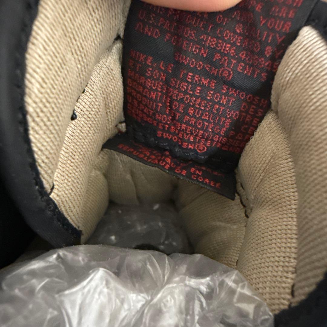 air jordan 1 オリジナル 黒赤 1985年製