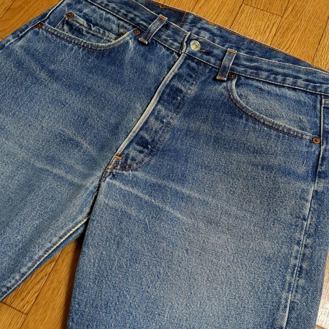 リーバイス501ハチマル W34 旧16番工場 内股シングル 501赤耳 80s