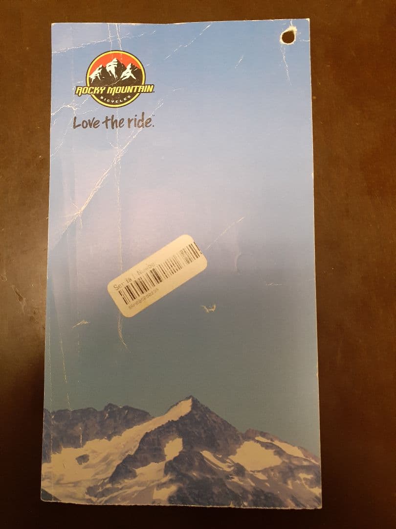 Rocky Mountain Blizzard MTBフレーム クロモリ