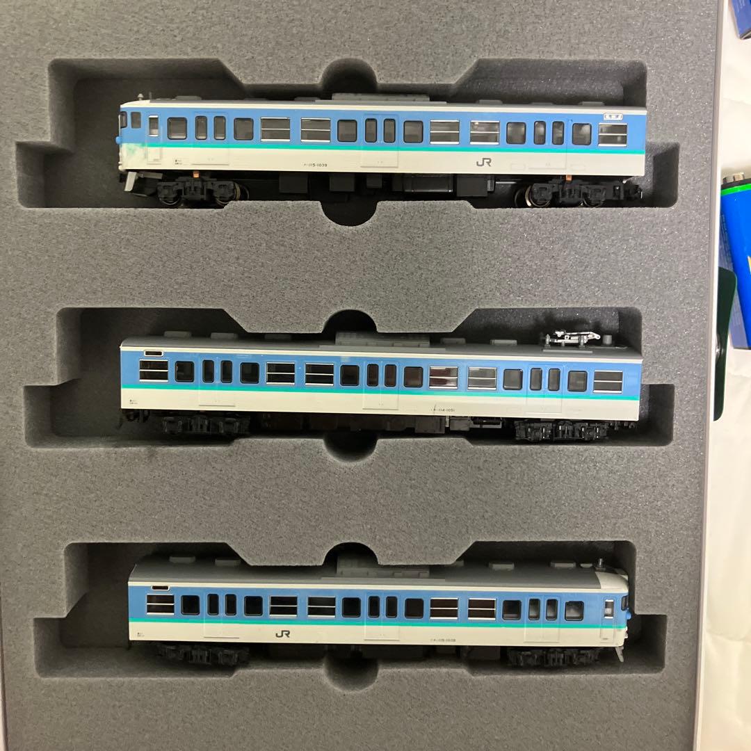 KATO 115系　長野色　加工品