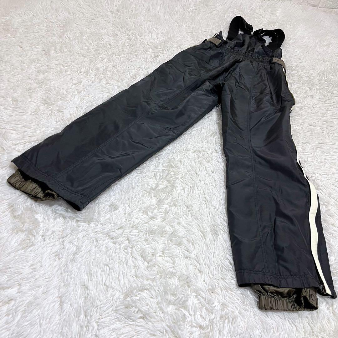 DESCENTE スノーウェア上下M ブラック スキースノボ シンプル 男女兼用